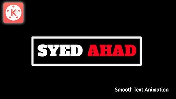 How To Make Smooth Text Animation || KineMaster || PixelLab || Tutorial ||🔥🎬