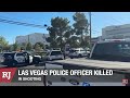 Las Vegas police officer killed in shooting