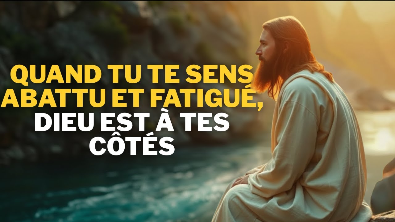 Quand vous vous sentez abattu et fatigué, Dieu est à vos côtés | Motivation chrétienne
