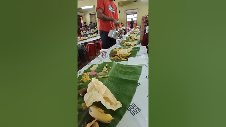 Kerala wedding sadhya