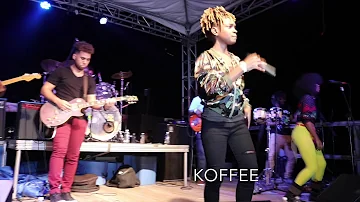 KOFFEE - BURNING (LIVE)