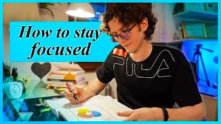 How to Stay Focused for Long Hours of Studying (12-14 Hours) | Quick Study Tips