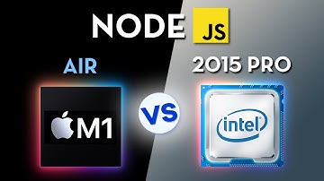 M1 MacBook vs 2015 MacBook Pro Node Stress Test