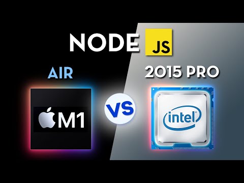 M1 MacBook vs 2015 MacBook Pro Node Stress Test