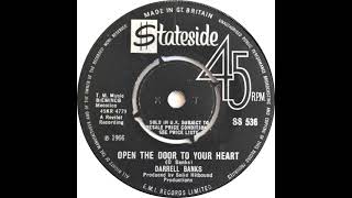 UK New Entry 1966 (315) Darrell Banks - Open The Door To Your Heart