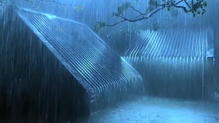 Listen To The Sound Of Rain Falling On The Corrugated Iron Roof, The Noise Of Thunder In The Forest
