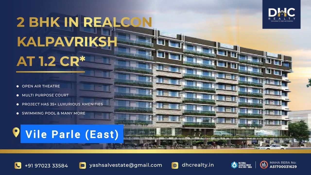 2 BHK Flat In Relcon Vile Parle Kalpavriksha CHS | Projects in Vile Parle East Mumbai |
