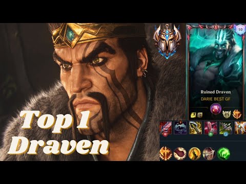 Draven Wild Rift Gameplay - top 1 Draven best build and runes - wild ...