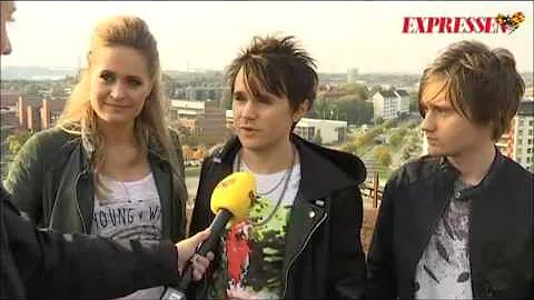 Bracelet and Tim Shieff in Expressen Gt about the video Rooftop