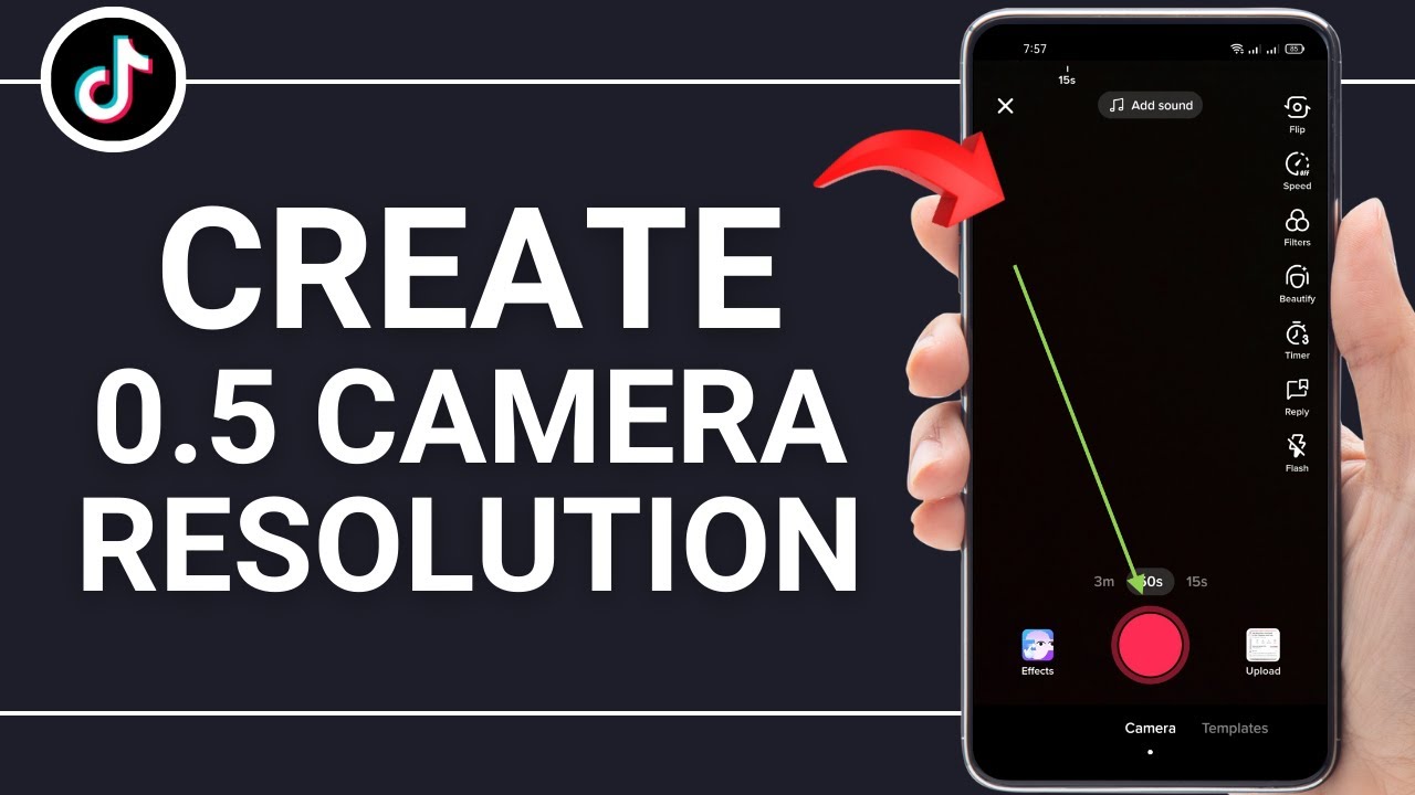 How To Create 0.5 On TikTok - YouTube