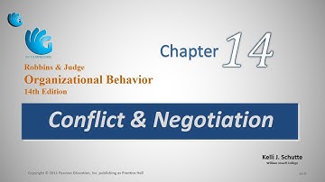 Conflict and Negotiation | Organizational Behavior (Chapter 14)