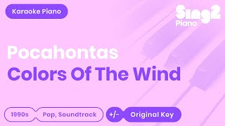 Pocahontas - Colors of the Wind (Karaoke Piano) chords