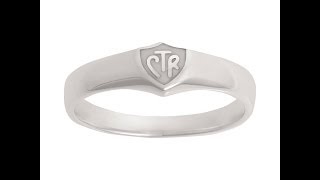 CTR Ring J56W Classic Sterling Silver