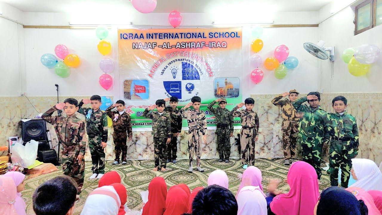 Hum tere sipahi hai.Army performance by IQRAA'S ARMY  