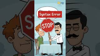 Syntax Error vs Logic Error (Explained in 50 Seconds) #codingforbeginners #learntocode #shorts #code