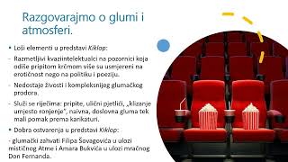 Hrvatski jezik 4.r SŠ - Recenzija kao raspravljački tekst