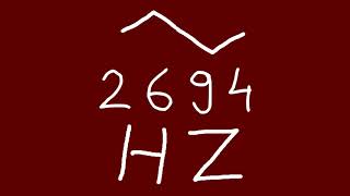 2694 hz triangle