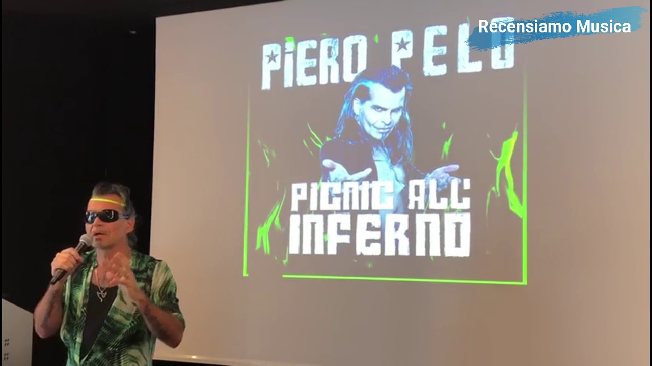 Piero Pelù presenta il brano Piero Pelù presenta il brano