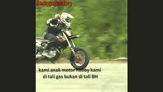 story wa  kata-kata anak motor