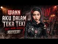 AKU DALAM TEKA TEKI – WANN (Rock Metal Version) | Female Cover Powerful 🔥🎸#aicover 
