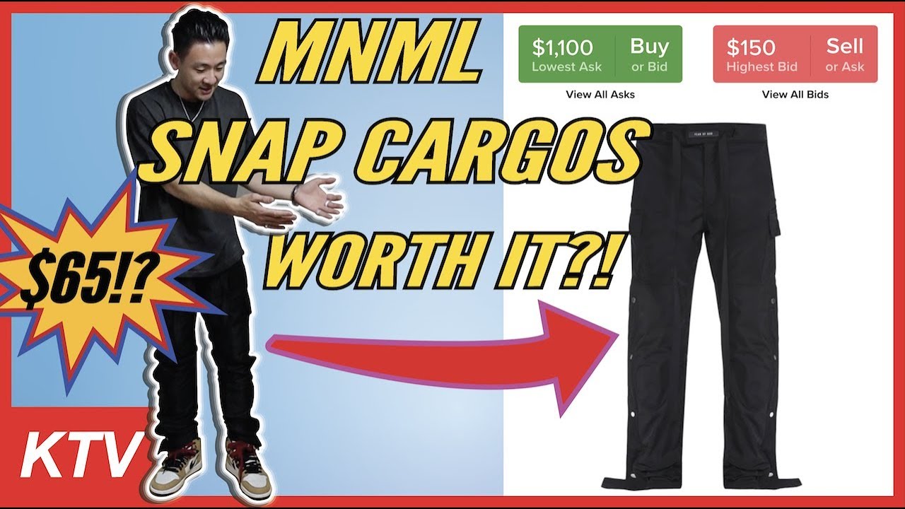 FOG Nylon Snap Cargo Pants Review - YouTube