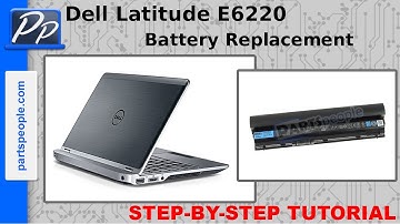 Dell Latitude E6220 Battery Video Tutorial Teardown