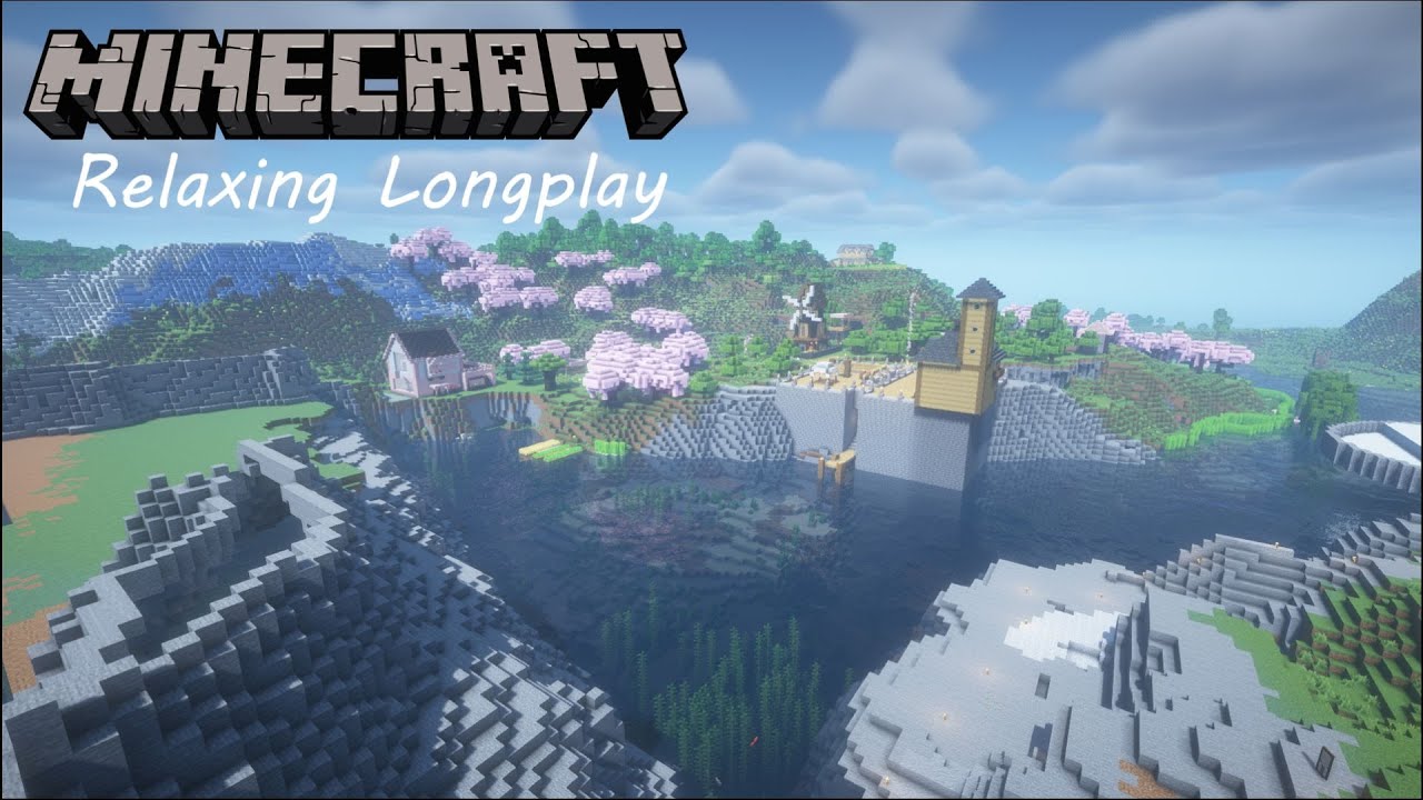 Expanding The Server | Minecraft Relaxing Longplay | K Craft SMP - YouTube