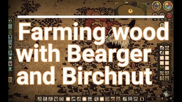 Don´t Starve Together - DST - Wood farming with Bearger and Birchnut - Best way to farm wood in DST
