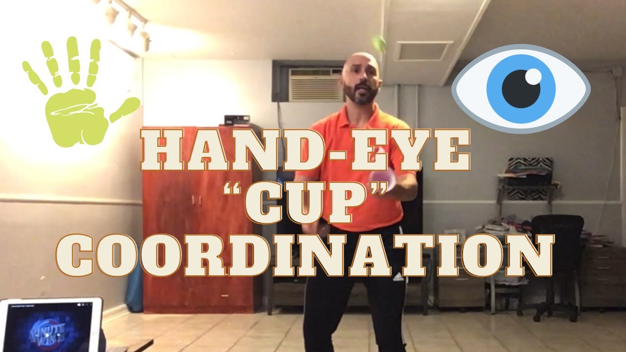 PE At Home: “Hand-eye “Cup” Coordination” Challenge