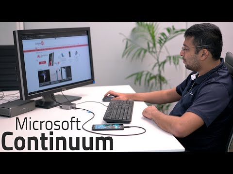 Microsoft Continuum and Display Dock - Demo and Features Overview