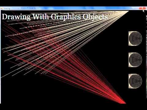 Visual Basic.Net Tutorial -  Graphic Artwork using  Drawling Method