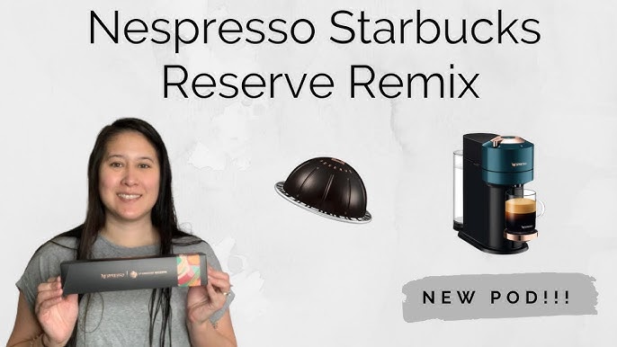 New Nespresso Starbucks Reserve Remix - Worth The Money? Mini Haul of New  Capsules 