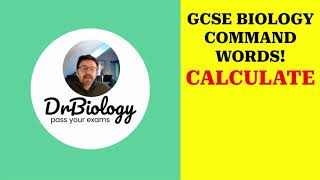 Famous GCSE Science Exam Command Words - CALCULATE Wealth