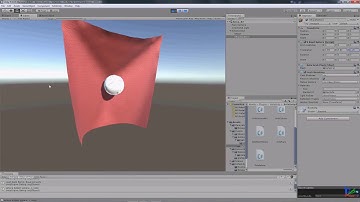 Sofa in Unity - 3D Cloth Simulation