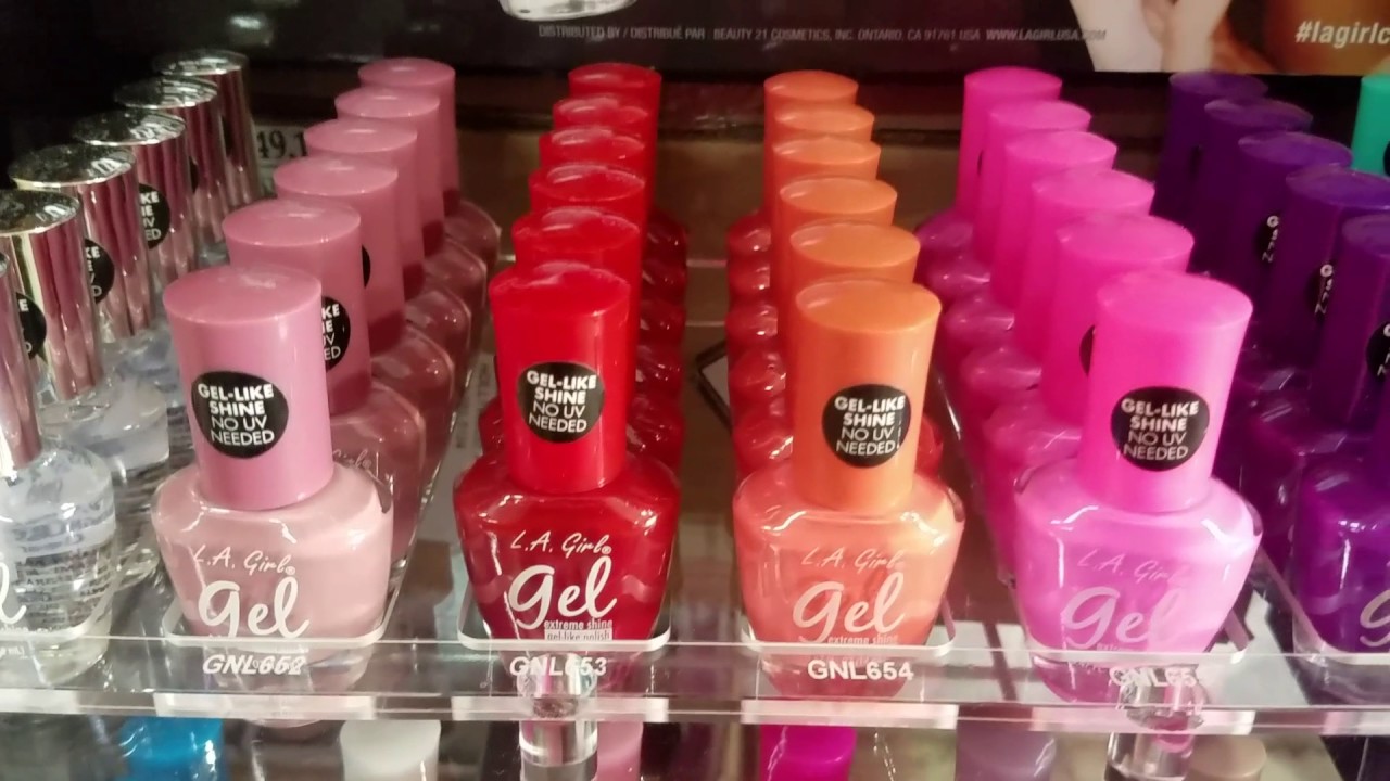 L.A Girl Gel nail polish YouTube