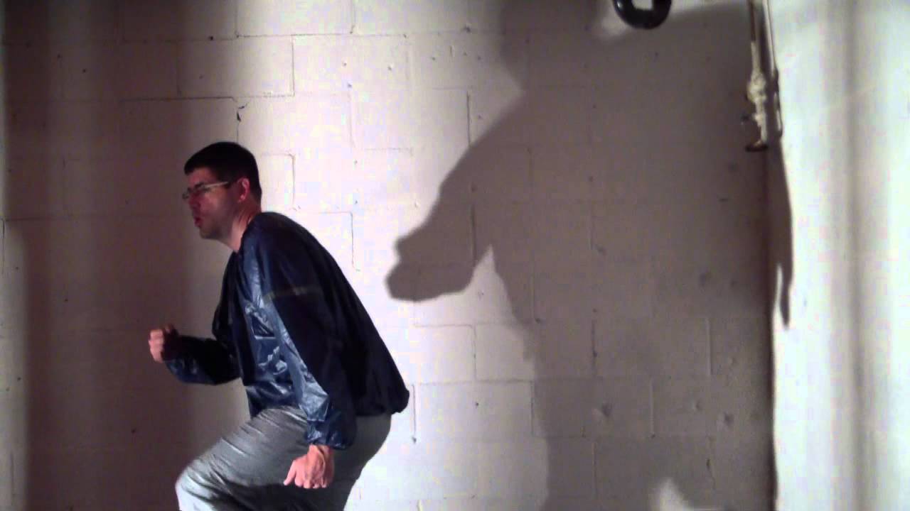 P90X Cardio X Wearing A Trash Bag (sauna suit) P90X Fails YouTube