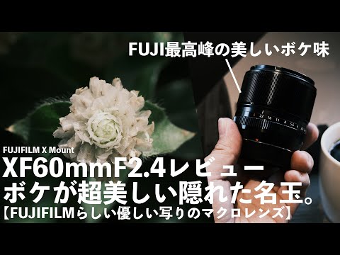 XF60mmF2.4Macroレビュー！ボケが超美しい隠れた名玉