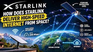 🚀 How Does Starlink Internet Work 🛰️ Inside SpaceX’s Satellite Internet Technology