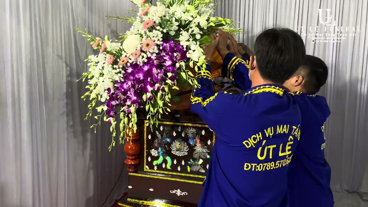 Cơ Sở Mai Táng ÚT LỆ - Phục Vụ Tang Lễ Bà : NGUYỄN THỊ THUÝ DÂN Hưởng Dương : 58 Tuổi