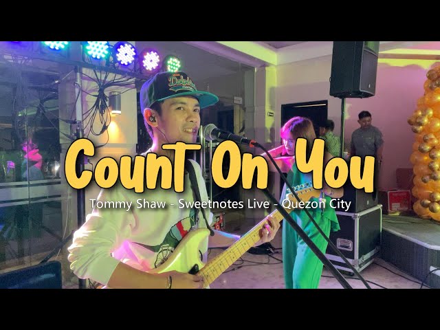 Count On You | Tommy Shaw - Sweetnotes Cover class=