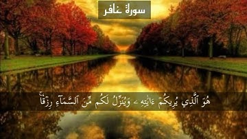 سورة غافر  468 page     القارئ هزاع البلوشي