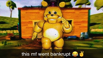 FAST FREDBEAR Hello Neighbor, But The House Is Only ONE ROOM 💔