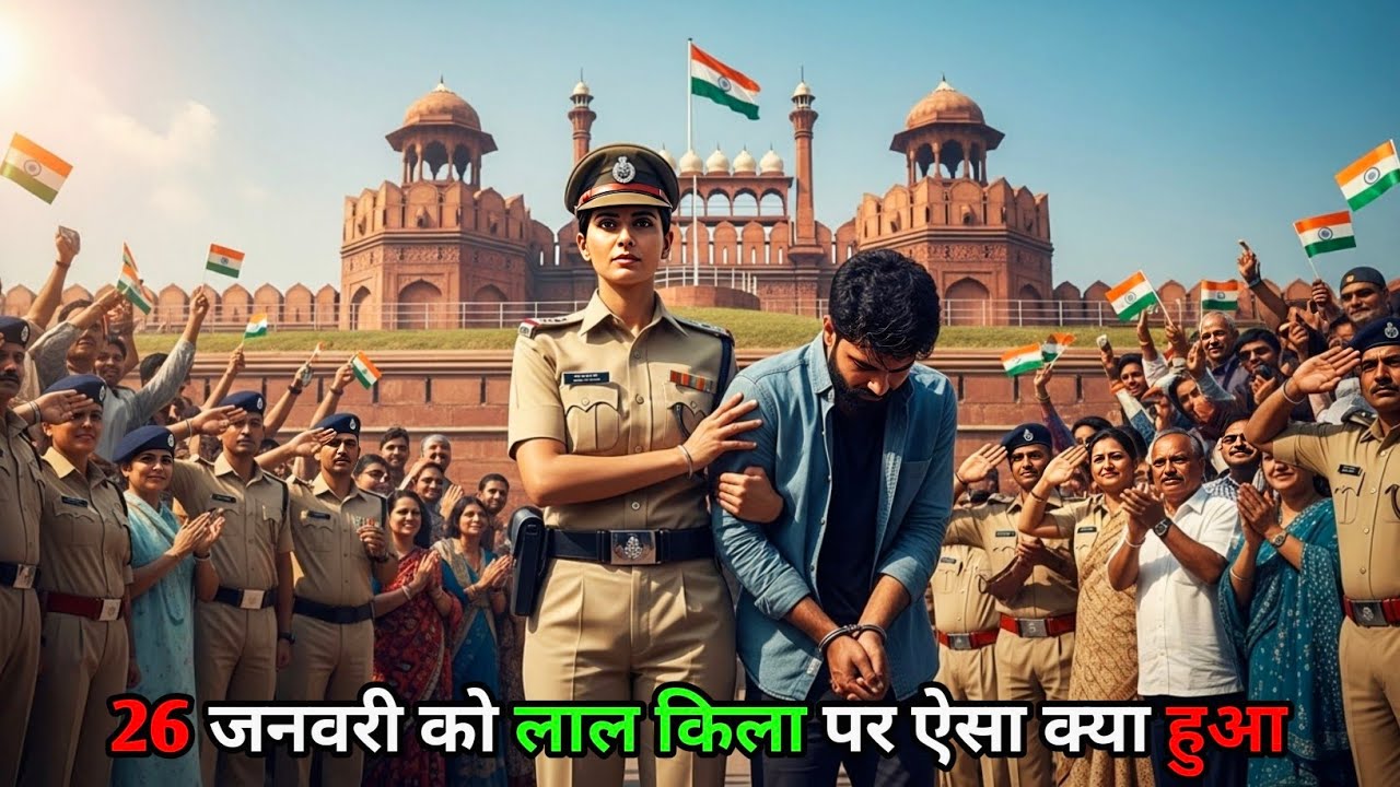 एक लेडी ऑफिसर ने एक आतंकवादी को लाल किले से कैसे पकड़ा 🔥❤️🔥