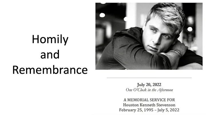 Homily taken from Houston Kenneth Stevenson Memori...