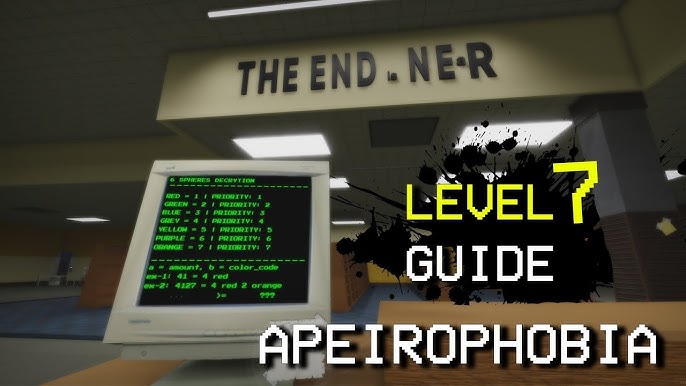 Roblox Apeirophobia Level 7 'The End?' Tutorial (6 Sphere