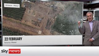 Ukraine Crisis: Satellite imagery shows Russian military build-up screenshot 2