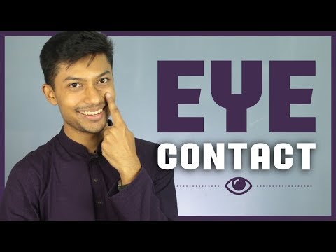 চোখের দিকে তাকিয়ে কথা বলা 🎤 | Eye Contact 👁️ | Sadman Sadik (সাদমান সাদিক)