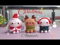 🎄❄️Christmas Animals Crochet/Amigurumi Tutorial |Reindeer, Polar Bear| Cute, Free Pattern❄️🎄