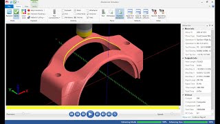 Mastercam Tips and Tricks 2: 3D Chamfer using 3D project Toolpath