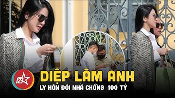Diệp Lâm Anh và chồng cũ ra tòa làm thủ tục ly hôn, đề cập tới thông tin "đòi nhà chồng 100 tỷ"
